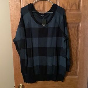 Torrid jacquard sweater